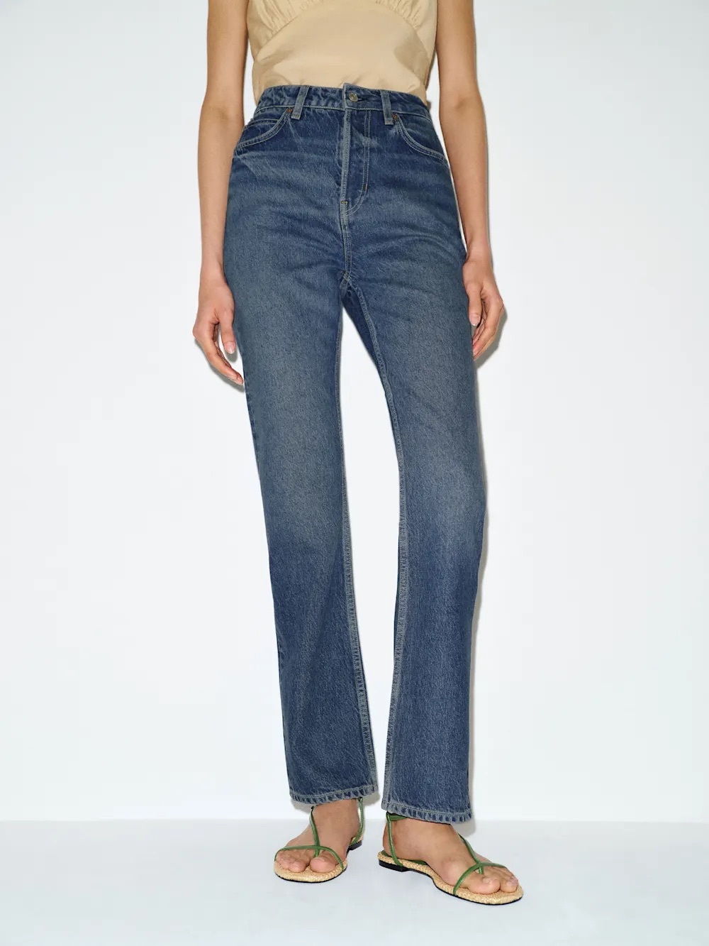 Reformation Cynthia High Rise Straight Jeans Size 28 Reg